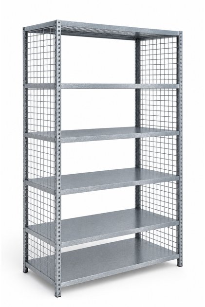 Çelik Raf 6 Katlı Ayakkabılık Rafı 31x93x200 Dekoratif Raf, Depo rafı, Arşiv rafı, Kiler rafı