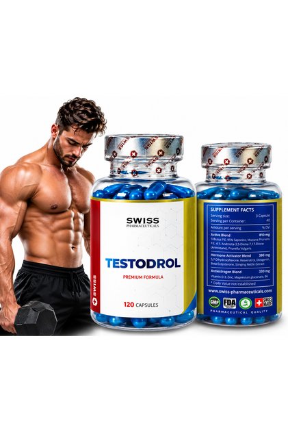 Pharma Testodrol Tribulus Test Booster Pct Post Cycle 120 Kapsül