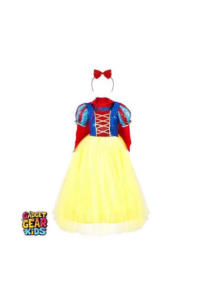 Snow White Children's Party Costume - Colorful and Fun Design