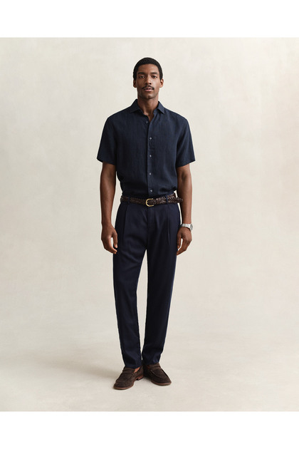 Erkek Lacivert Regular Fit Pantolon
