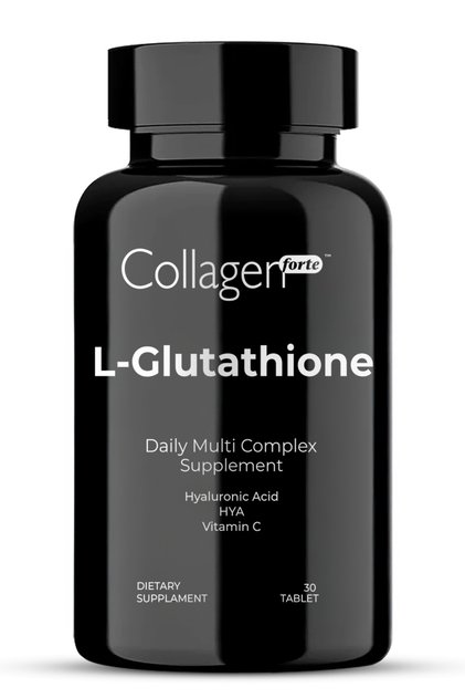 Glutatyon, 500mg, L-Glutathione, Hyalüronik Asit & C Vitamini