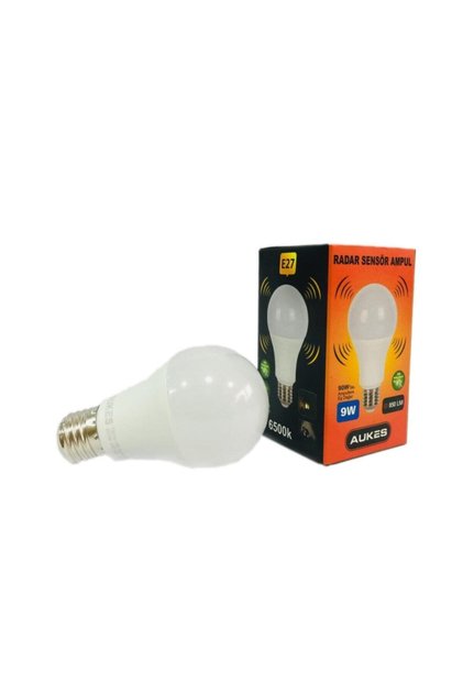 Radar Sensörlü LED Ampul 9W 850 Lümen Hareket Sensörlü Aydınlatma