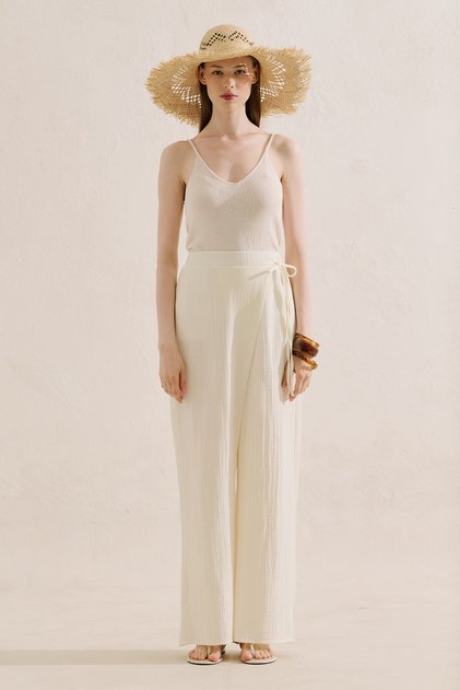 Muslin Anvelop Pants Ecru