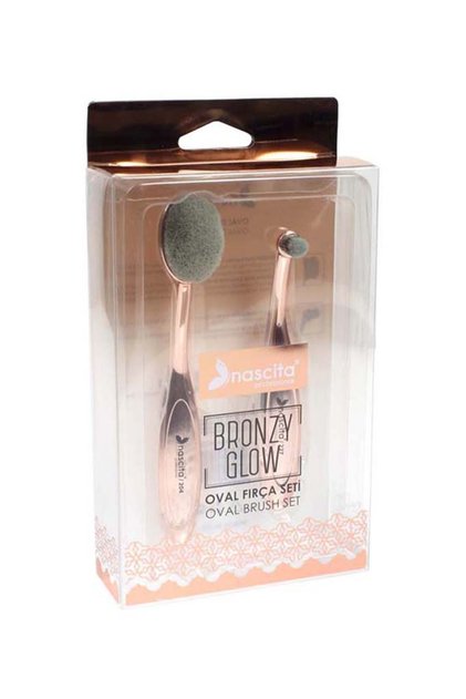 Bronzy Glow Oval Fırça Seti 2'li 8680742415847
