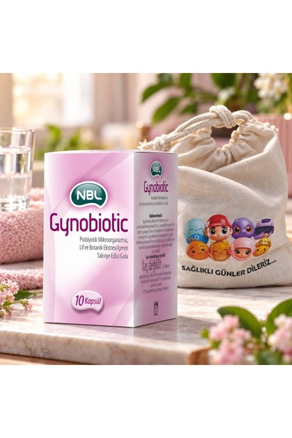Gynobiotic Probiyotik 10 KAPSÜL NOBEL, Size Özel Hazırlanmış Sarmed Kesesiyle Birlikte