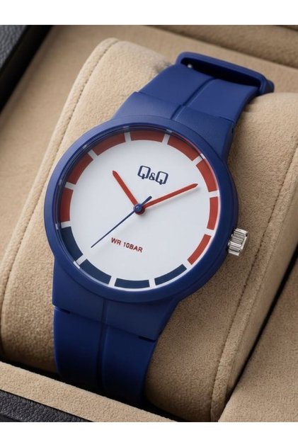 Waterproof Plastic Cord Men Wrist Watch