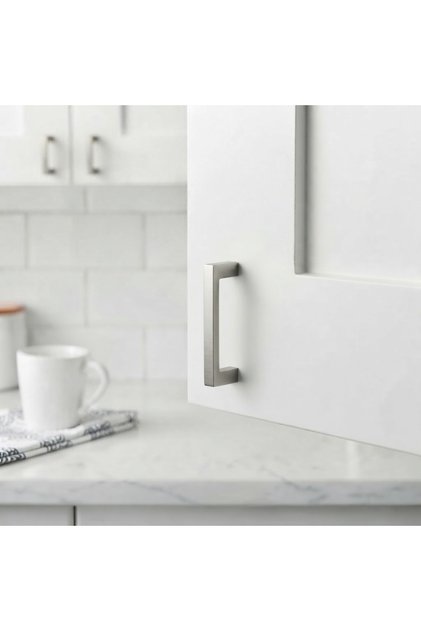Aluminum Bridge Inox 96 mm Handle Luxury Country Kitchen Furniture Cabinet Drawer Handle
