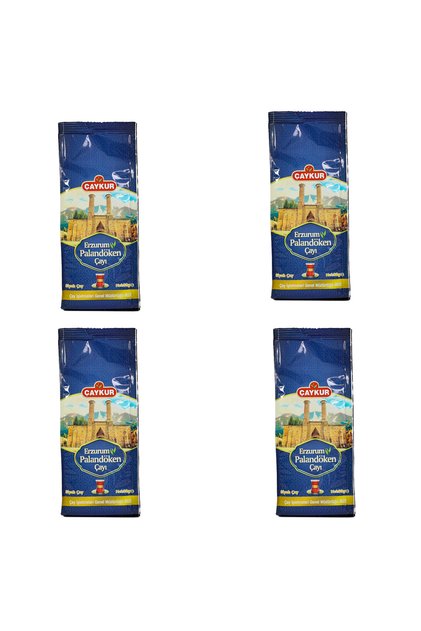 Gift Erzurum Palandöken Tea 80 Gr X 4 Pieces Black Bulk Tea