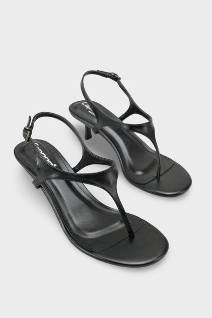 Corella Round Toe Flip Flop Mid Heel Women's Shoes
