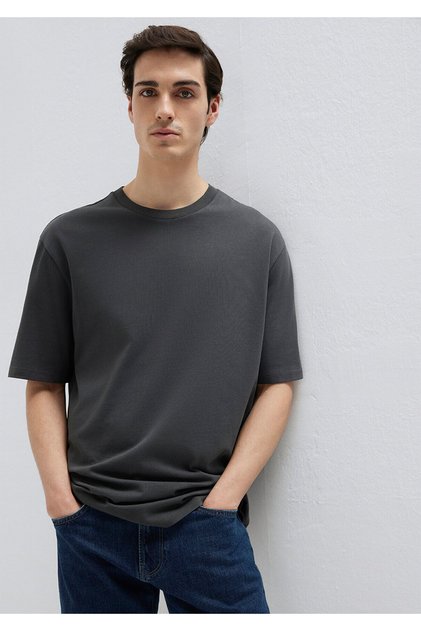 Anthracite Shirt Loose Fit / Loose Relaxed Fit 0611924 -70092