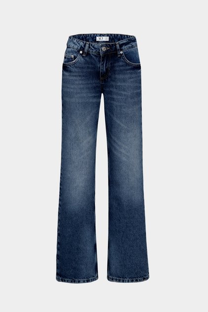 Low Waist Straight Low Rise Jeans