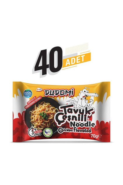 Tavuk Çeşnili Noodle Poşet 70 Gr.