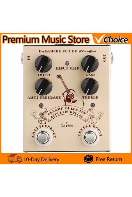 CP-40 Caline Guitar Pedal CP-40 Acoustic Guitar Effector Classic Guitar Preamplifier Effector Pedal
