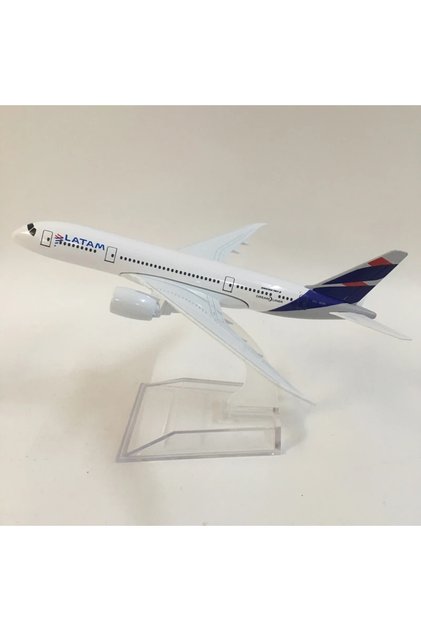 B787 16CM 16CM 1:400 B787 Model Chile LATAM Airlines W Base Metal Alloy Aircraft Plane Collectible D