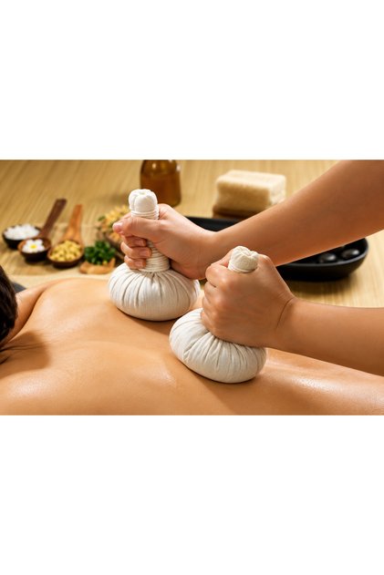 10 Pcs Thai Herbal Compress Ball Natural Herbs Aroma Massage Spa Product Big size 200g