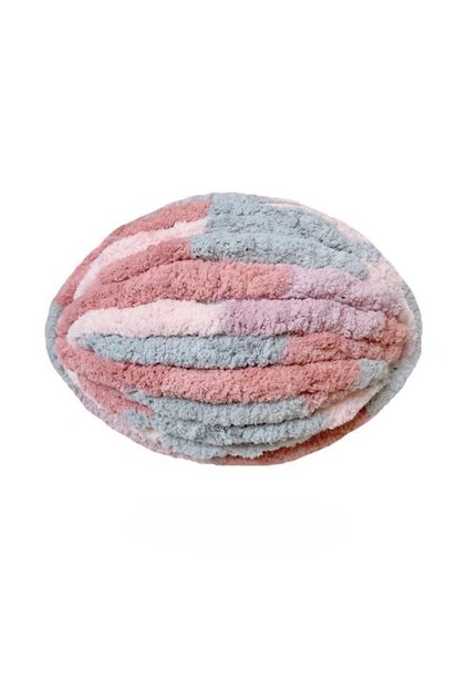 25 Cherry blossoms 1Pc 27m Chunky Yarns for Knitting and Crochet Blanket Cushion Multicolor Chenille