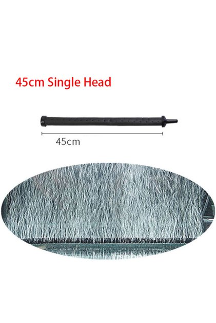45CM Aquarium Air Stone Bubble Bar Wall Curtain Tube Hose, Fish Tank Pump, Hydroponic Oxygen Diffuse
