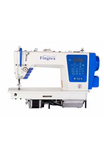 | Direct Drive Lockstitch Machine MT-F23 Heavy Duty Sewing | White With Blue Metal