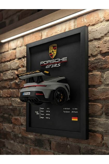 PORSCHE 3D TABLO