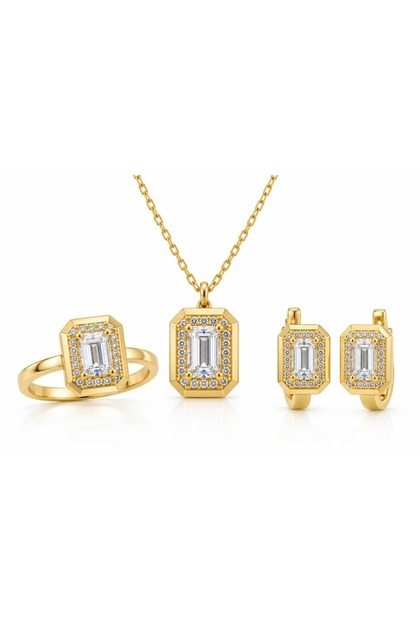 14 Ayar Baget 3'lü Mini Set