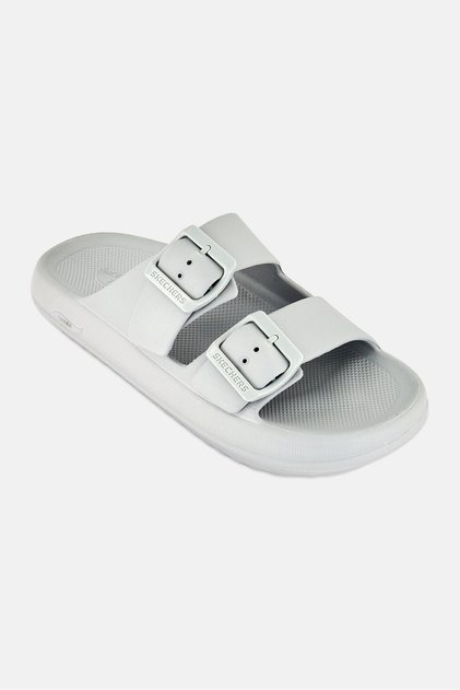 Men Arch Fit Horizonl-Heatwave Slip On Slides, Grey