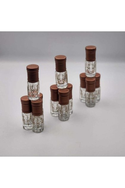 Empty Bronze Glass Quarter Ton Mille Glass Containers Drzen