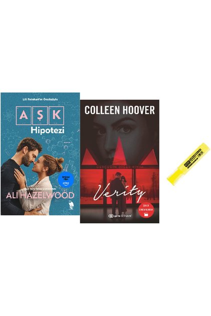 Aşk Hipotezi + Verity / 2 Book Set (Kalem Hdy)