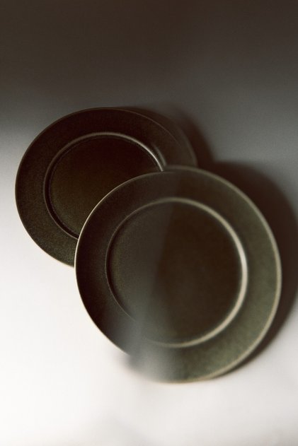 2'li Stoneware Yemek Tabağı