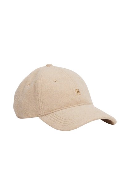 TH ELEVATED CHIC WOOL CAP Kadın Yeşil Şapka - AW0AW17773