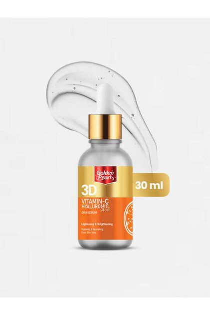 3D Vitamin C Hyaluronic Acid Skin Serum - 30ml | Hydrating & Nourishing Even Skin Tone
