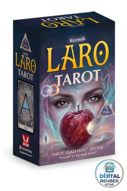 Kozmik Laro Tarot / 79 Kart Tarot Kehanet Destesi ve Dijital Rehber Kitap