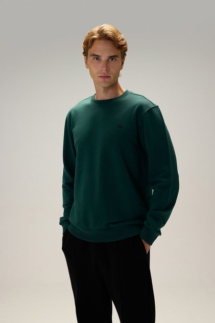 Men's Sweatshirt 5Wm3556-Grn