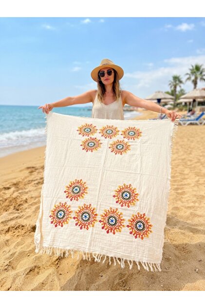 - Muslin Peshtemal - 100% Cotton - Organic - Printed