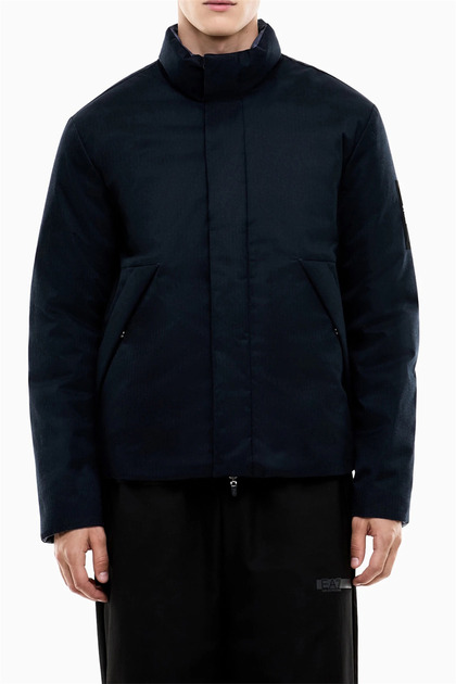 Erkek Bomber Mont Mavi