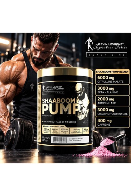 Kevin Levrone Shaaboom Pump Preworkout With Creatine Monohidrat – 385 g