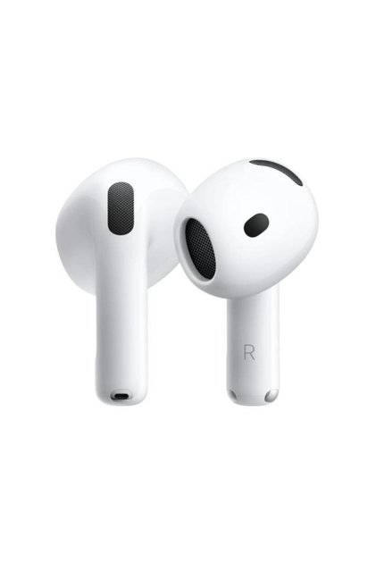 AirPods 5 Истински безжични слушалки за поставяне в ухото, ANC, микрофон, кутия за безжично зареждане, IP57, бели