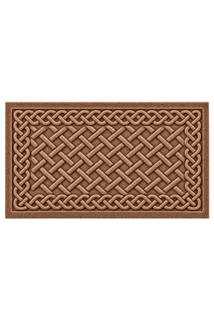 Digital Printed Embossed Appearance Modern Non-Slip Base Bathroom Sink Mat 60X100
