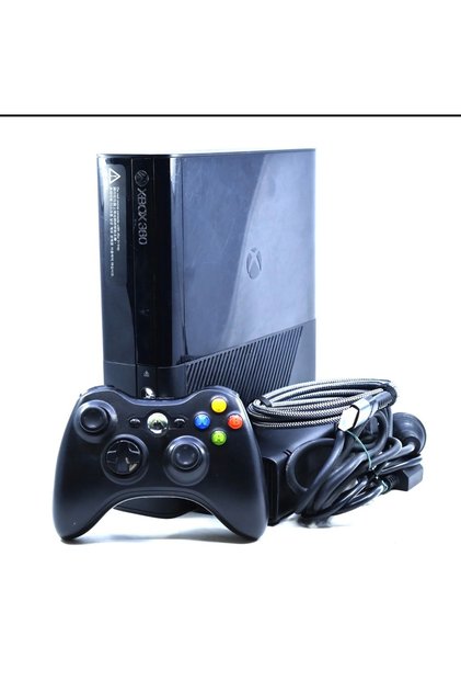 360 OYUN KONSOLU 4 gb + kablosuz kol + 1 adet random orjinal oyun ( temiz yenilenmiş cihaz )