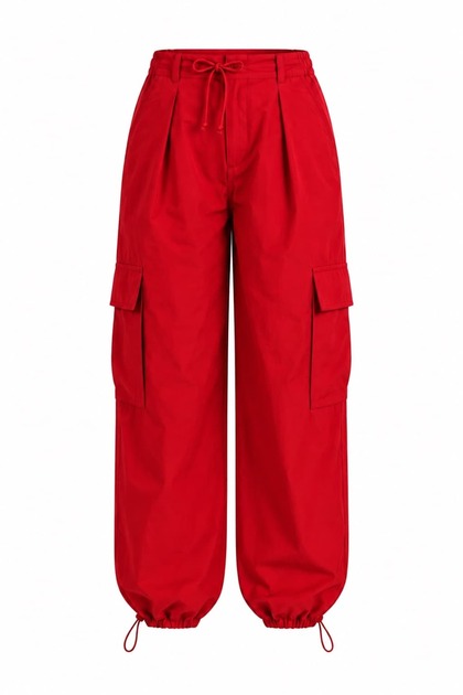 Beli Lastikli Kargo Cep Pantolon
