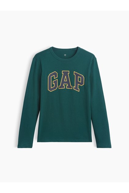 Erkek Çocuk Yeşil Logo T-Shirt