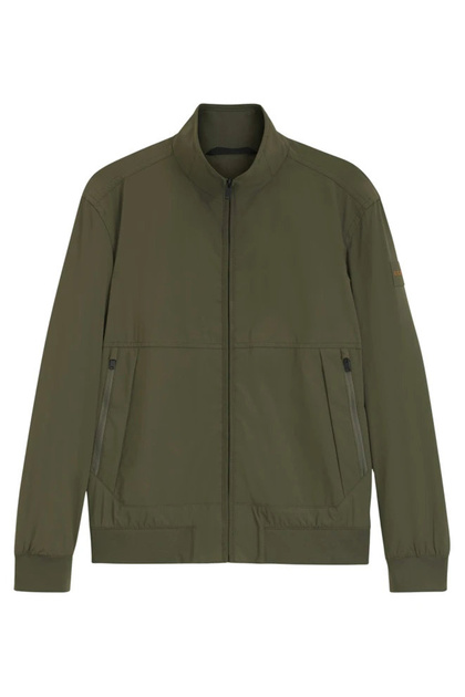 Haki Erkek Dik Yaka Regular Fit Sweatmont Olik