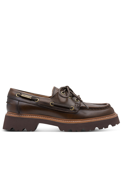 ΓΥΝΑΙΚΕΙΟ LOAFER 1-23752-47 366 MOCCA LEATHER