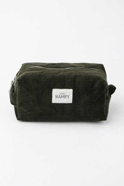 Velvet Fabric Large Size Quilted Makeup Bag Travel Bag