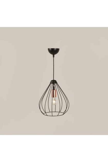 Noctra Tel Kafes Sarkıt - Siyah - 30 cm