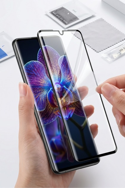 5D Tempered Glass Screen Protector for Xiaomi Redmi Note 10, Clear
