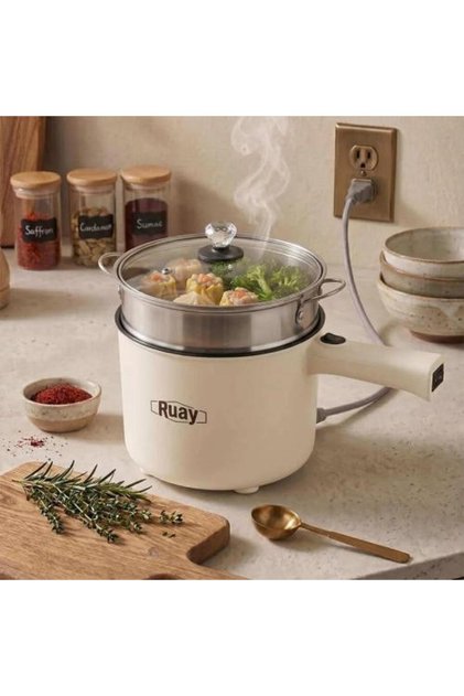 RA92 Electric Pot, 1.8 Liter Capacity, 600 Watt, Non-stick