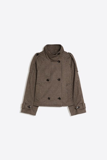 Checked Wool Jacket