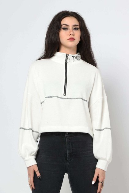 Zip-Front Women's Sweatshirt