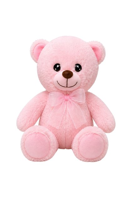 Ayıcık Peluş Oyuncak 25 cm Pembe 4558