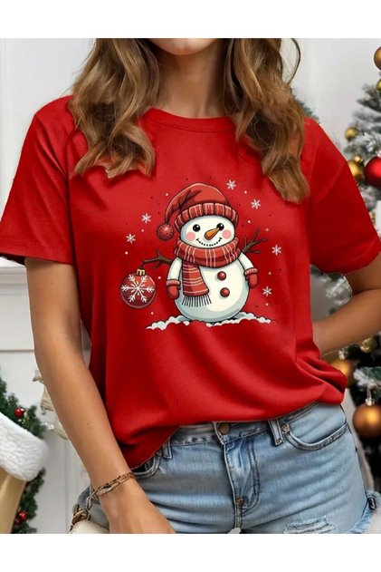 T-shirt, κόκκινο